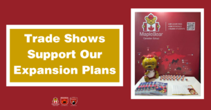 Trade Shows Support Our Expansion Plans